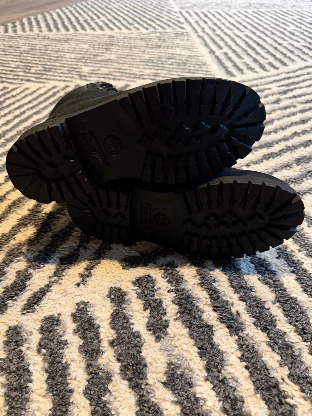 Timberland Black Leather Boots